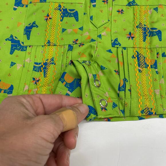 NWT Blue Quail 3-6M Fiesta Guayabera Romper - Picture 6 of 6